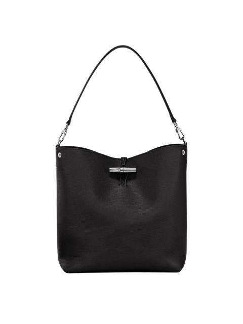 Le Roseau M Shoulder bag Black - Leather