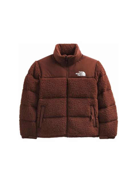 The North Face High Pile 600 Fill Recycled Waterfowl Down Nuptse Jacket Dark Oak