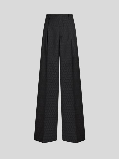 JACQUARD TROUSERS