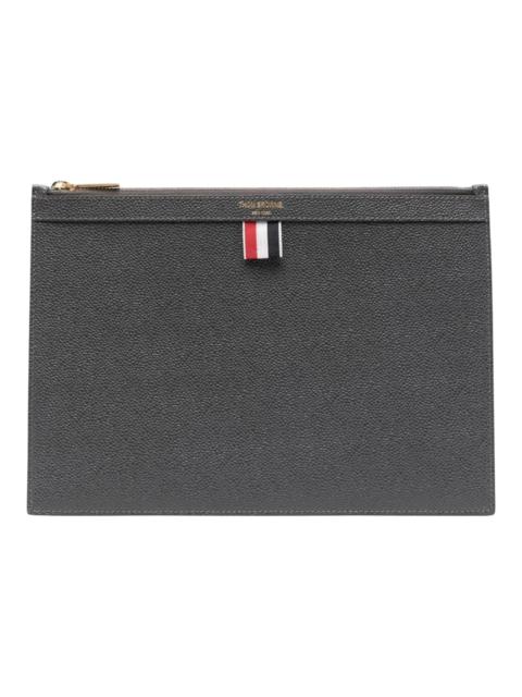Small Document Holder In Pebble