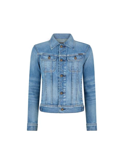 SUMMER STONE WASHED DENIM JACKET
