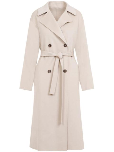 double-breasted coat