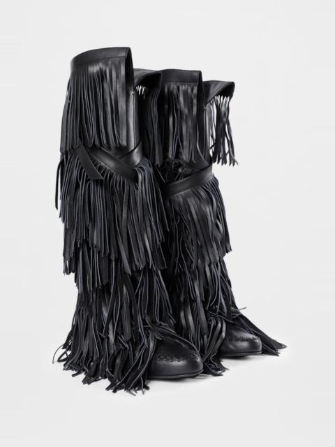 Aala Soft Fringe Boots