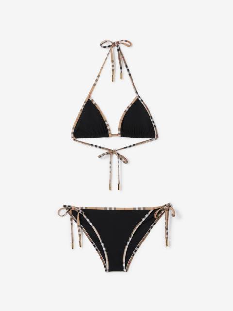 Check Trim Bikini