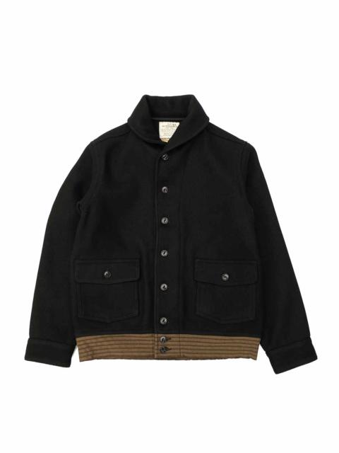 WILLIAM GIBSON - COLLECTION - Type BLACK CCC WOOL JACKET - BR15776