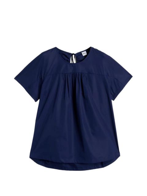 pleated blouse