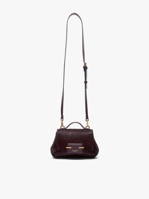 Realm Small Calf Hair Crossbody Bag