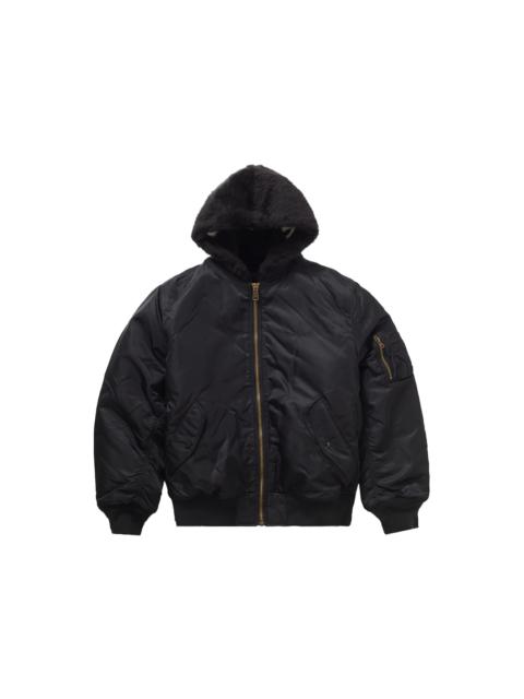 Supreme Faux Fur Reversible MA-1 Black