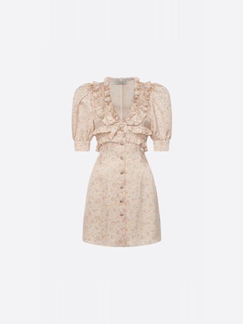 JACQUARD MINI DRESS