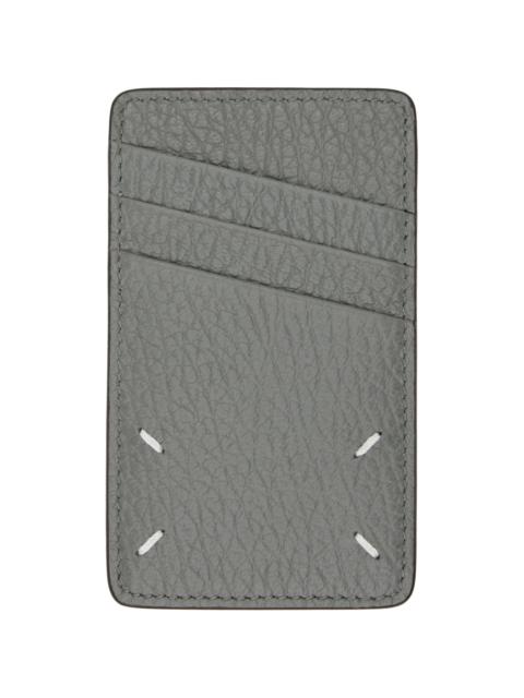 Gray Vertical Card Holder