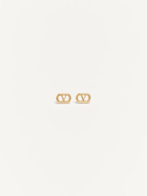 OVALETTE METAL EARRINGS