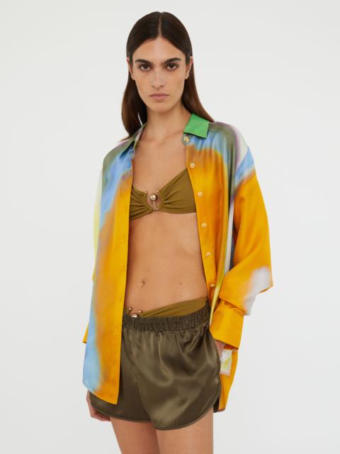 Aura Silk Slim Shirt