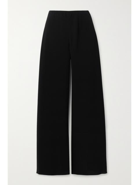 Gala Crepe Wide-leg Pants