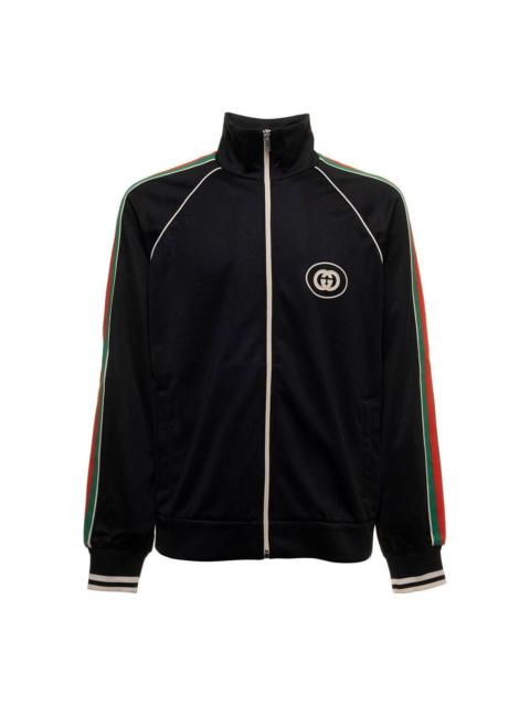 Gucci Technical Jersey Zip Jacket 'Black' 696802-XJEES-1152