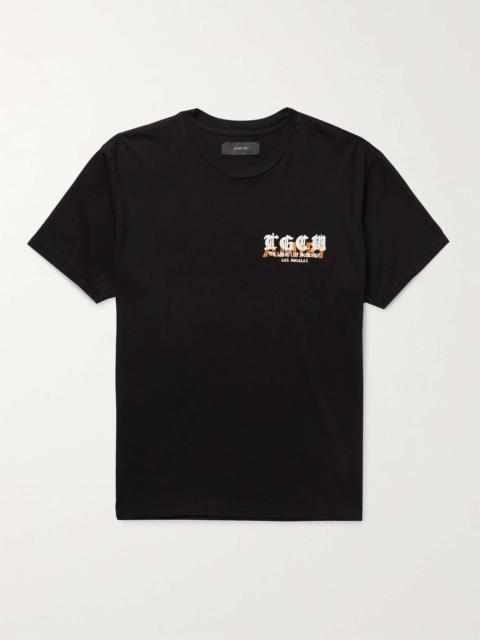 TGCW Printed Cotton-Jersey T-Shirt