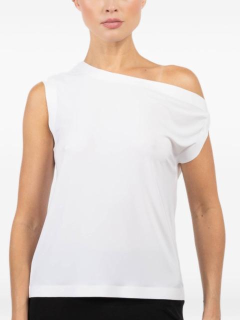 draped shoulder top