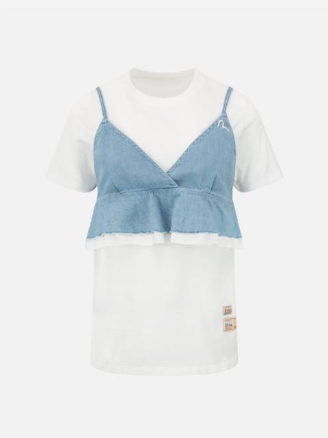 Seagull Embroidery 2-in-1 Top
