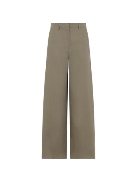 New Normal wide-legged trousers