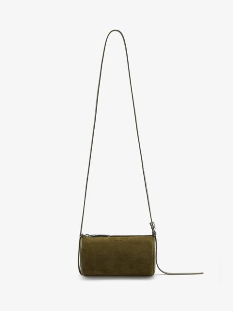 Crossbody Silo Bag in Kid Suede