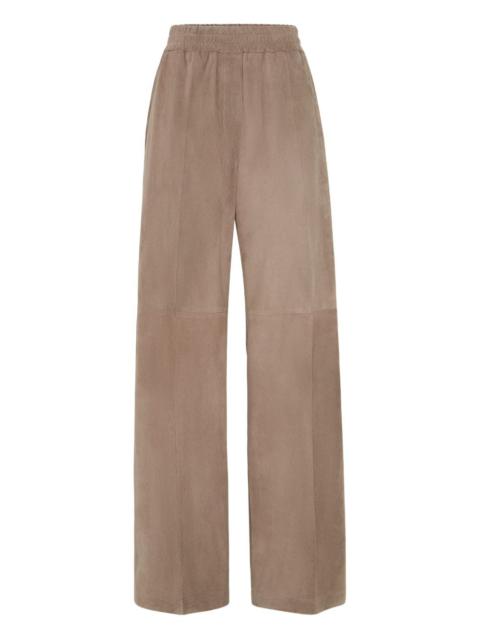 suede trousers