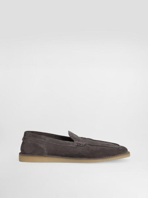 Suede loafers