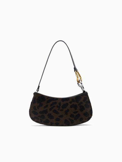 STAUD OLLIE BAG LEOPARD