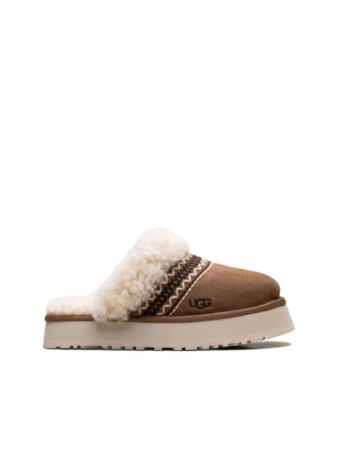 Disquette Atherson platform shearling slippers