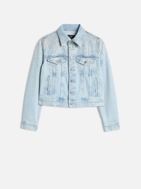 ADI TRUCKER JACKET in MANKIND Luminous Blue