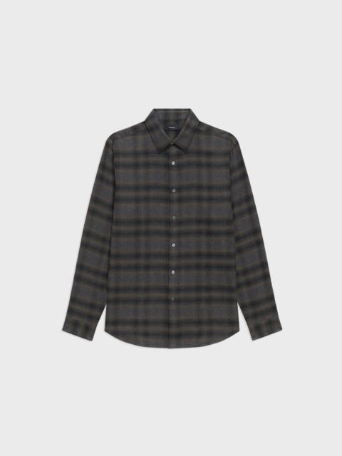 Irving Shirt in Plaid Cotton Flannel