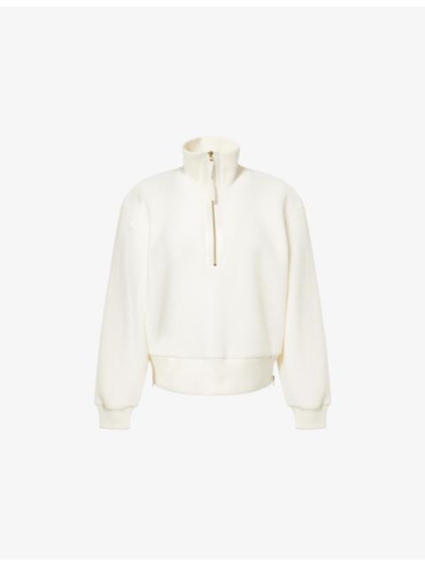 Roselle Half-Zip Fleece Sweatshirt