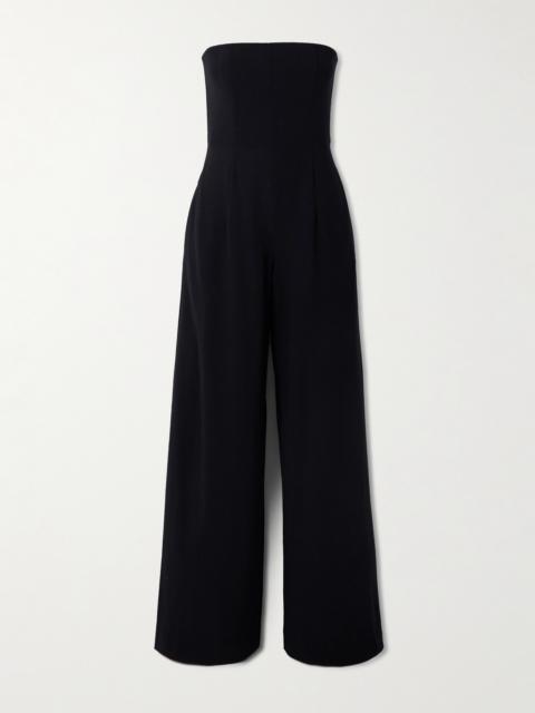 Jade Strapless Wool-crepe Jumpsuit