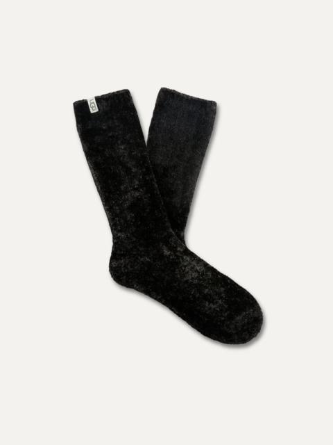 ® Women's Leda Cozy Sock Polyester Blend/Recycled Materials in Black/