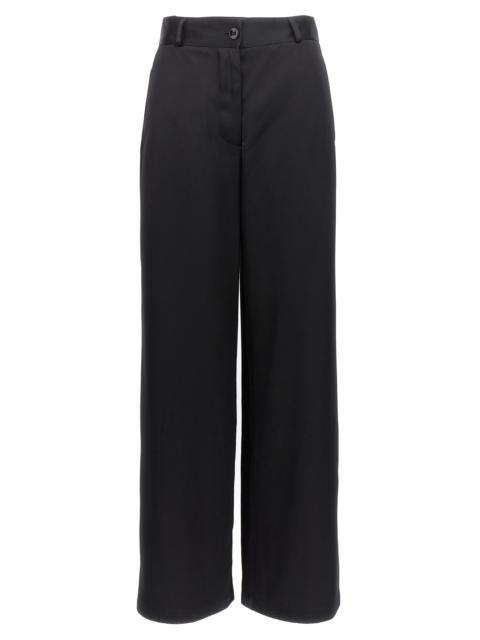 Jil Sander Wide Leg Pants Black | REVERSIBLE