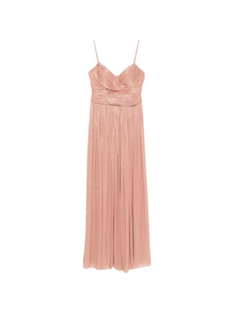 Sireen ruched maxi dress