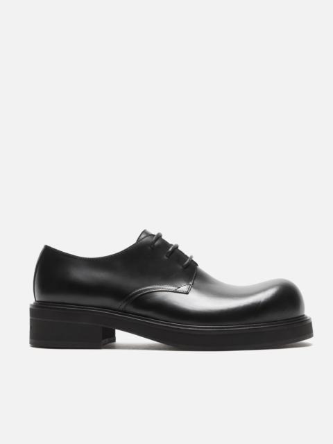 Leather lace-up shoes - Black