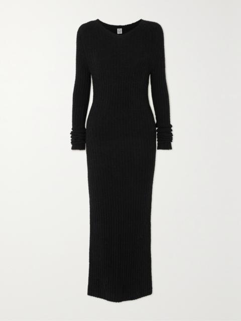 Ribbed Wool-blend Maxi Dress