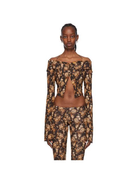 Brown Adrenaline Cardigan