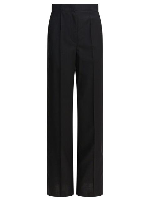 Max Mara Light Wool Straight Trousers