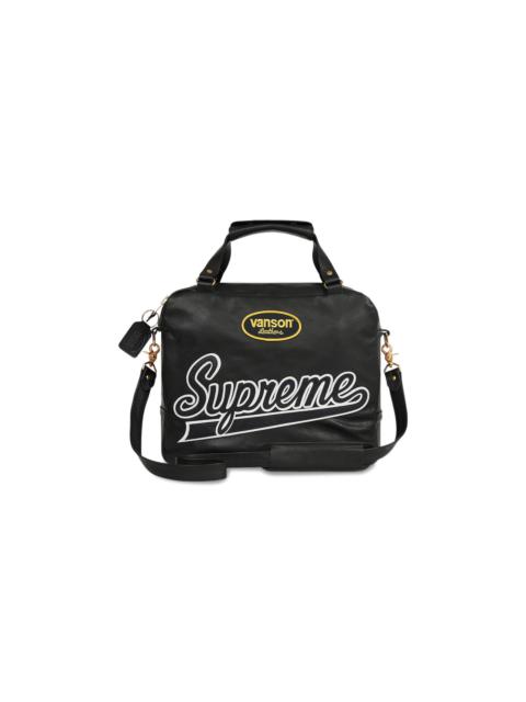 Supreme x Vanson Leathers Spider Web Bag 'Black'
