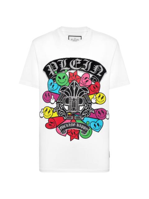 logo-print T-shirt