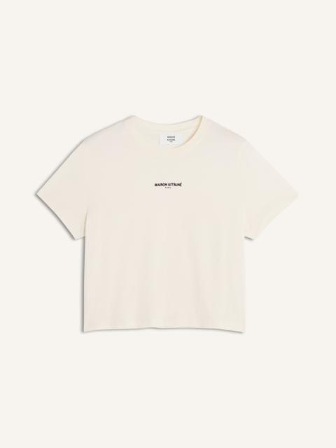 MAISON KITSUNE PARIS BABY TEE-SHIRT