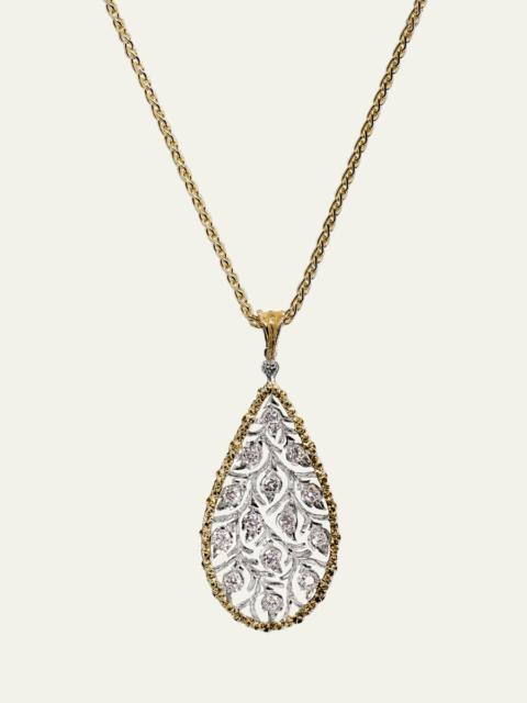 Ramage 18K Gold Diamond Pendant Necklace