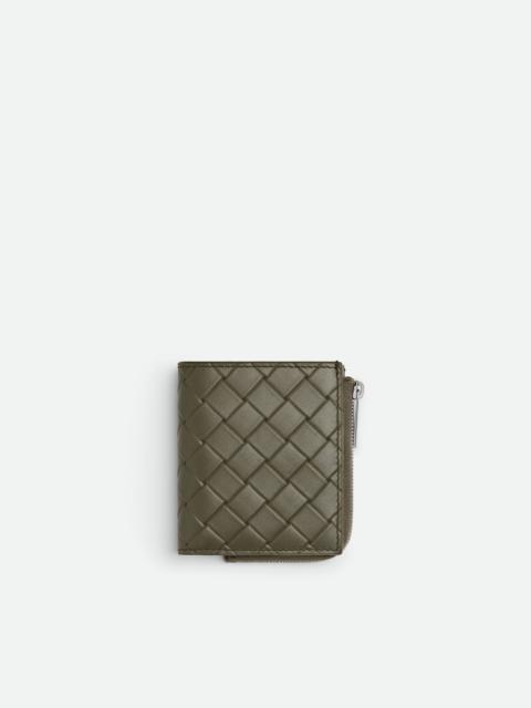 Intrecciato Stamp Bi-Fold Wallet