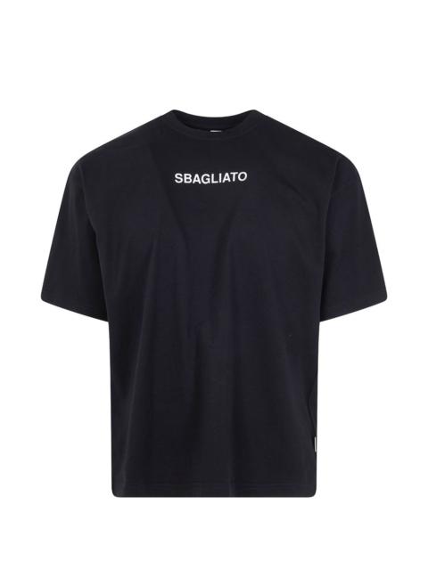 print-detail T-shirt