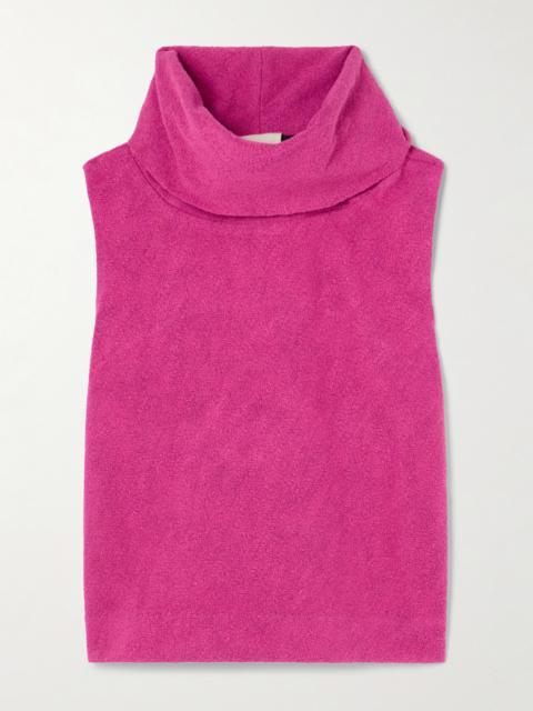 Cotton Turtleneck Tank
