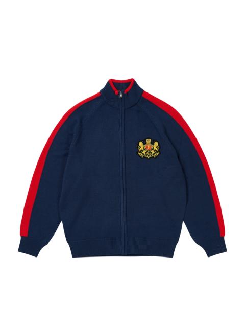 ESTABLISHED ZIP FUNNEL KNIT NAVY