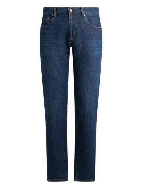 five-pockets slim-fit jeans