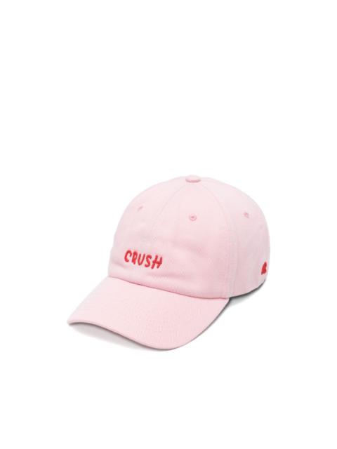 embroidered crush cap
