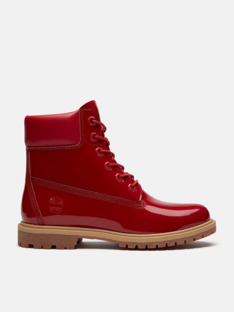 Women's Patent Leather Premium 6-Inch Waterproof Boot