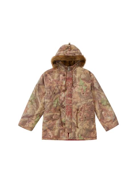 Supreme Spellout N-3B Parka Advantage Timber Camo